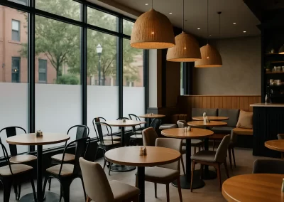 Cafe Restaurant Hospitality Window Film