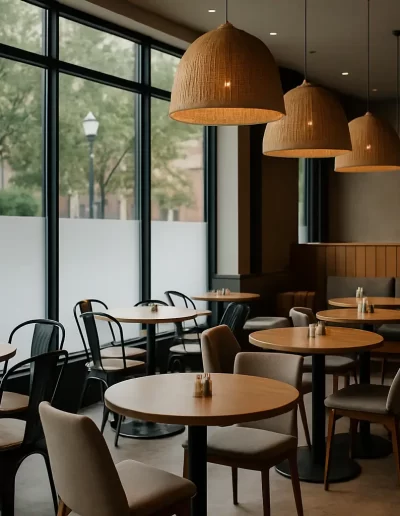 Cafe Restaurant Hospitality Window Film