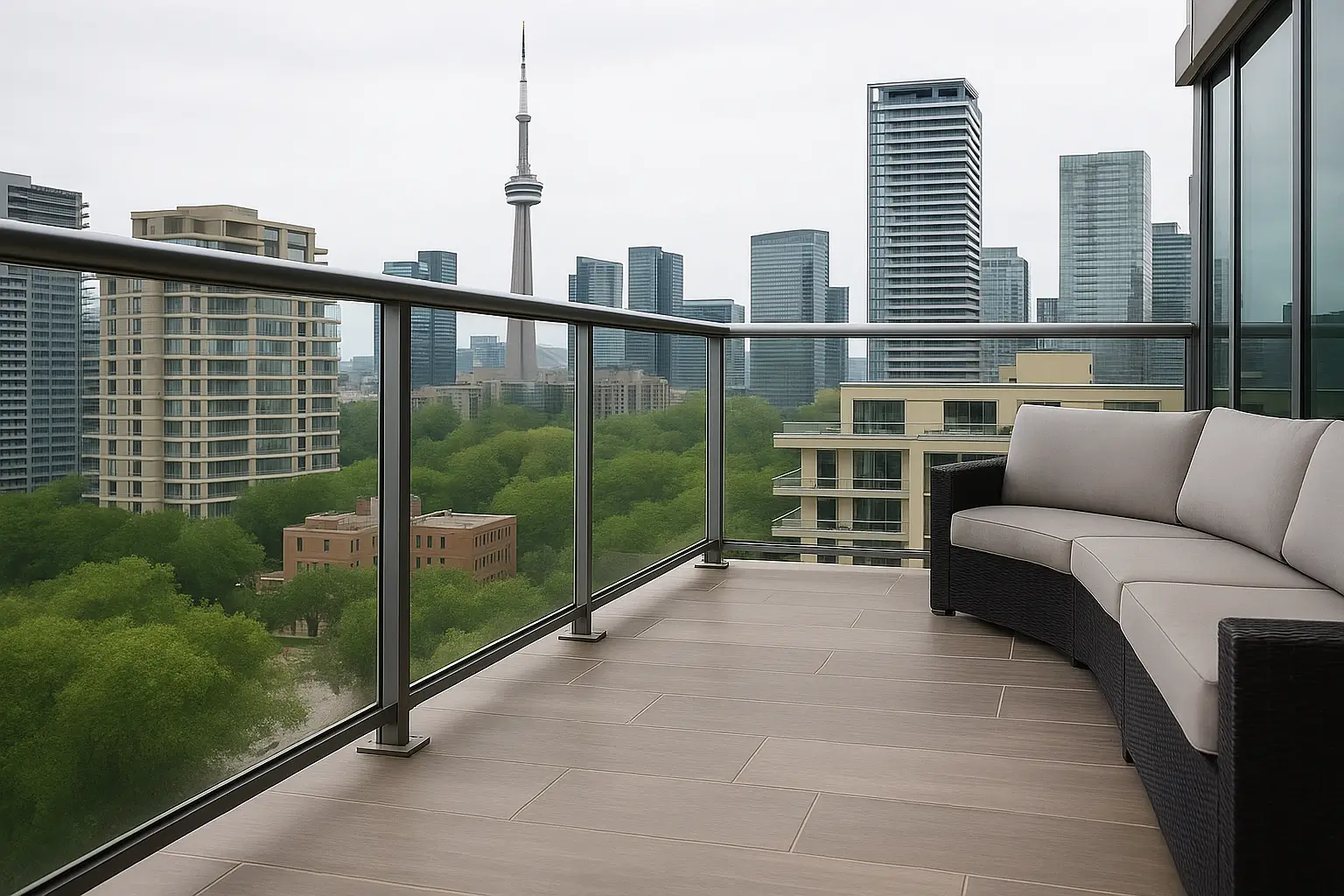 Glass Railings Window Film Toronto GTA
