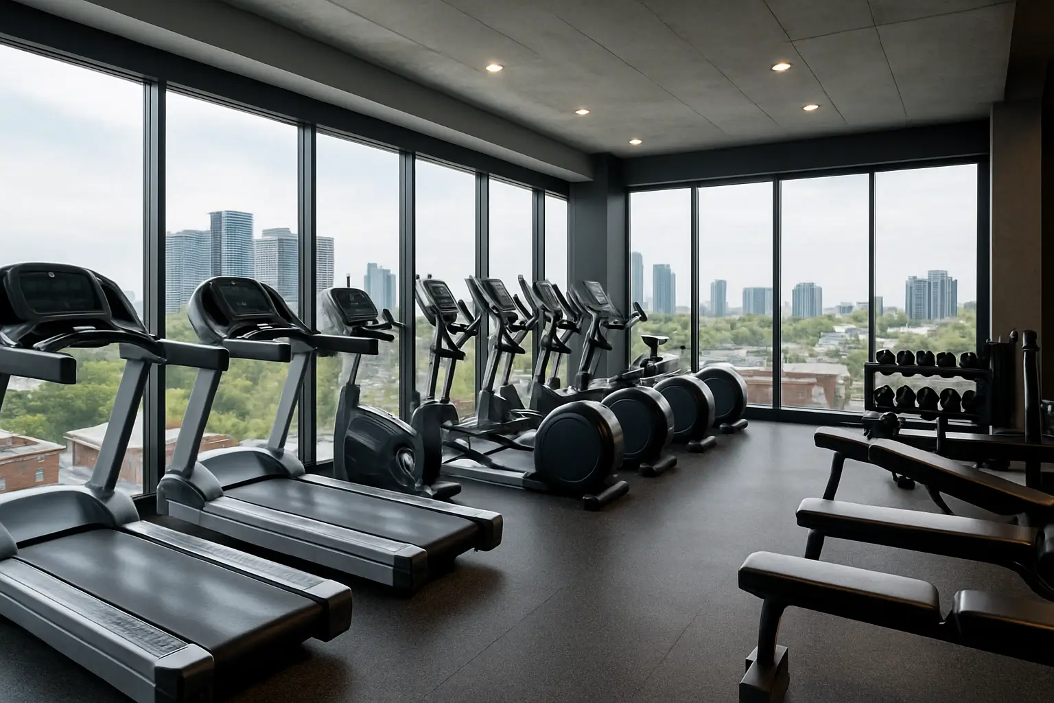 Toronto Window Film for Gyms and Fitness Studios