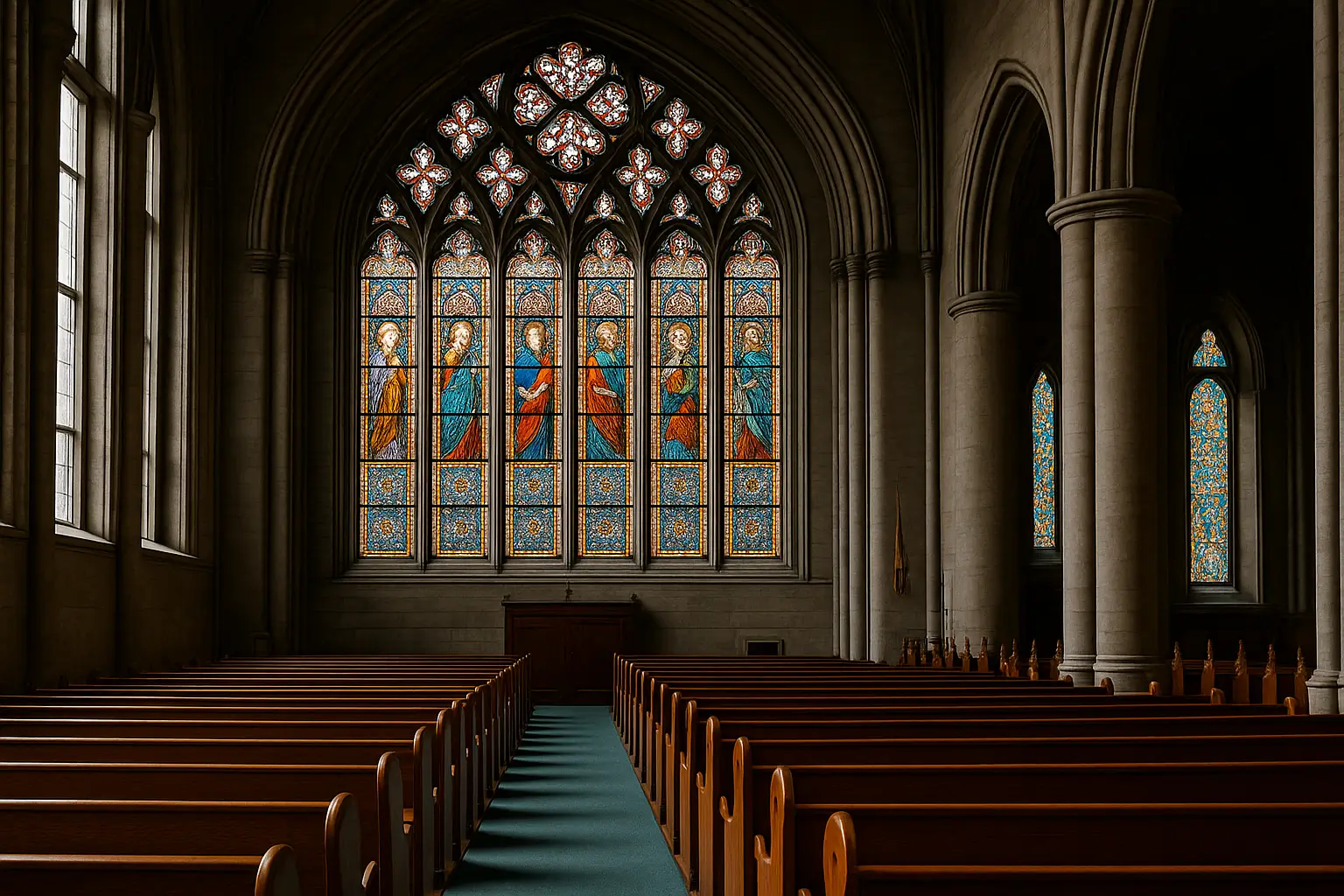 Religious Stained Glass Window Film Toronto gta