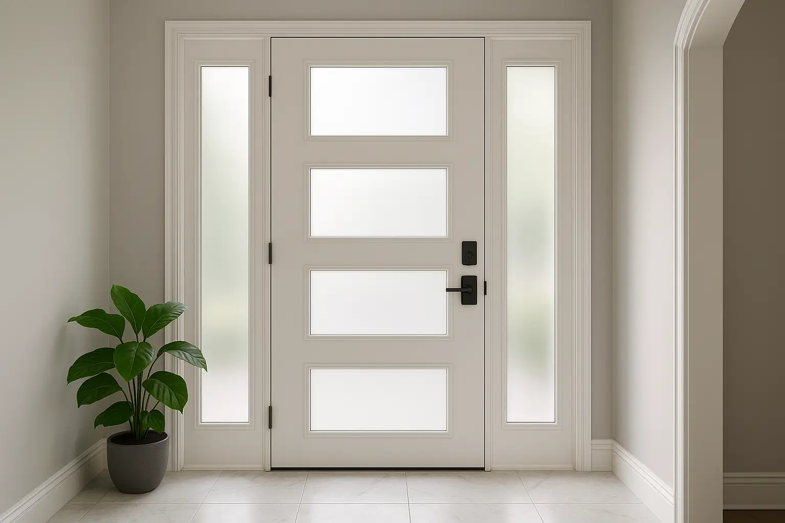 Which Window Film for Entryways and Sidelights
