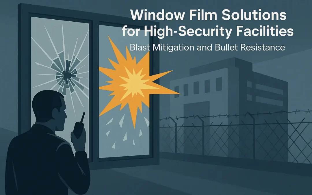 Window Film Solutions for High-Security Facilities: Blast Mitigation and Bullet Resistance