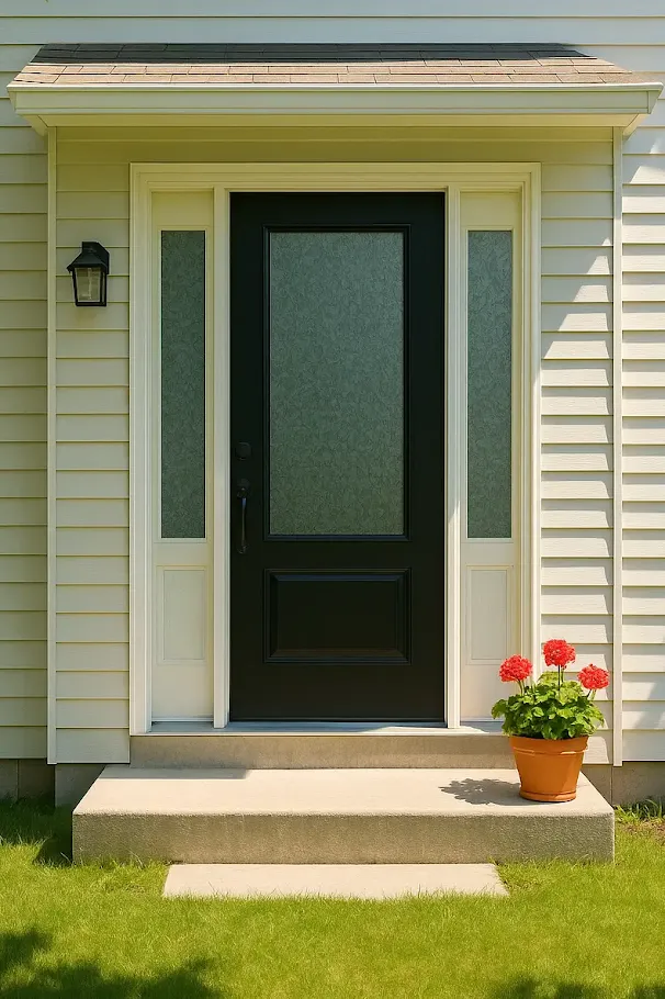 Ottawa Front Door Window Film Installation